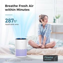 🔥 Brand NEW – Air Purifier for Bedroom & Home (MK01, White)