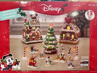 Disney Gingerbread Village