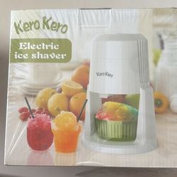 Professional Shaved Ice Machine: RX03 Electric Snow Cone Maker & ICEE Machine for Home, 60W Power, 120V Universal Voltage, Create Fluffy Ice Snow Cone