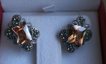 Marcasite earrings (new)