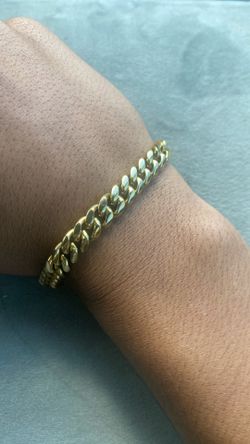 Cuban link 10mm size 8 14k