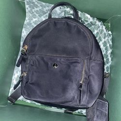Kate Spade Black Mini Backpack