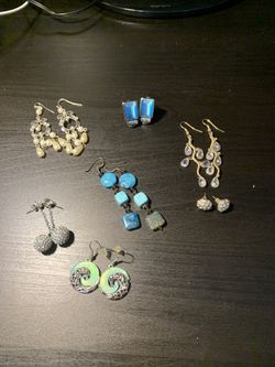 All 7 earrings