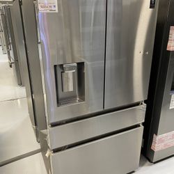 Samsung Stainless Steel 23 Cu. Ft. Counter Depth 4-Door French Door Refrigerator 
