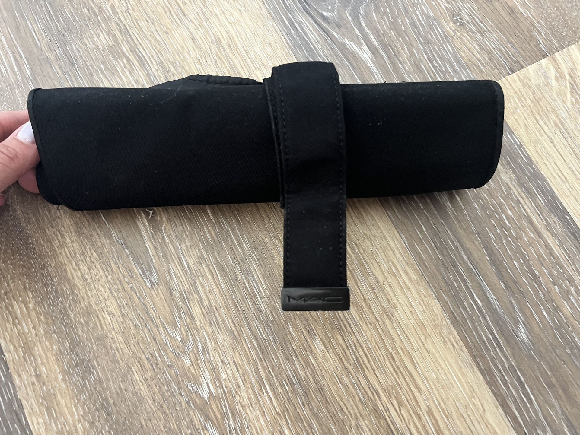 MAC Makeup Brush Travel Bag Black