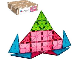 Magna-Tiles Color Shop Floral 20Pc Magnetic Set New Sealed 246020FL