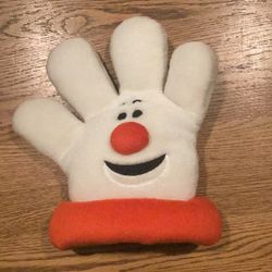 Extremely Rare, Helping Hand, Plush, Mascot; His Name Is Lefty, excellent condition