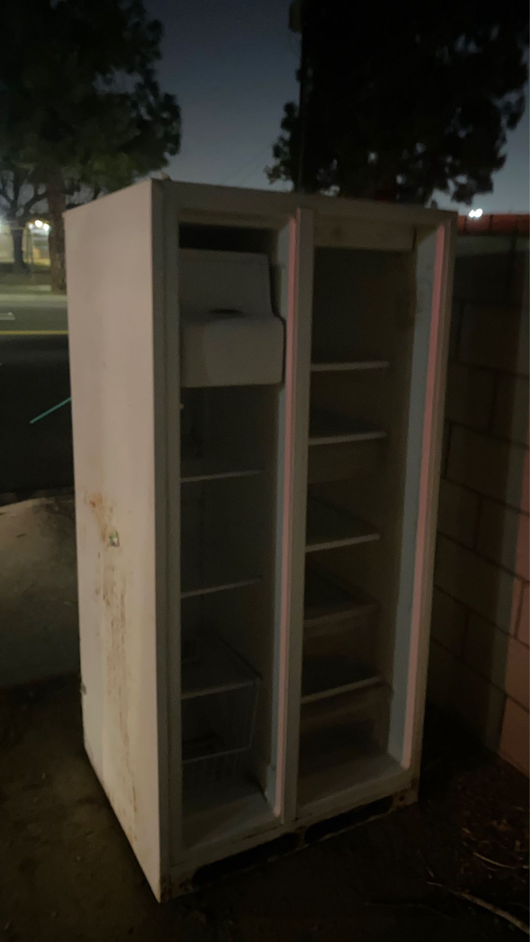 Free refrigerator for scrap metal