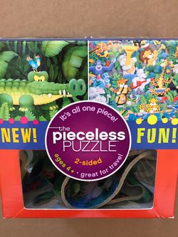 Pieceless Puzzle 2 Sided One Piece Puzzle