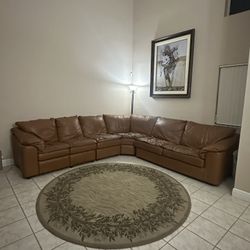 Leather Couch