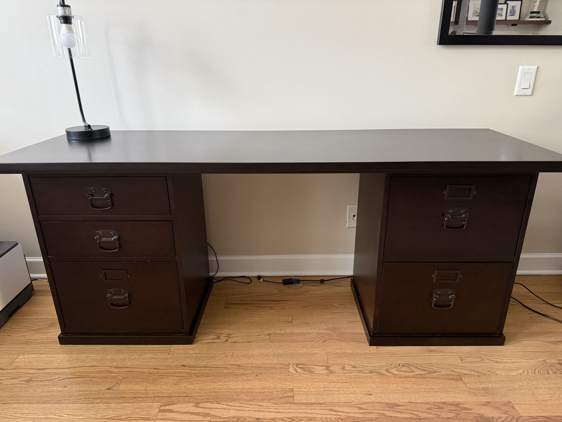 Pottery Barn Bedford Modular Desk And Drawers