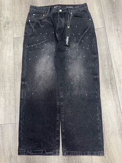 Purple Baggy Vvs Jeans