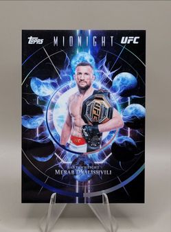 2026 Topps Midnight Merab Dvalishvili Lunar Apex