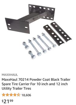 Trailer Spare Tire CARRIER / MOUNT BRACKET