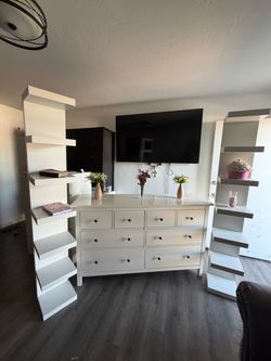 Ikea Hemnes Dresser & Shelves