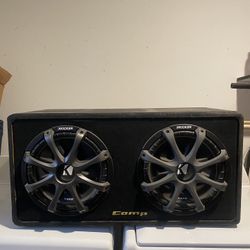 Kicker 12 inch subwoofer dual vented