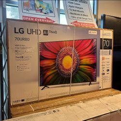 70” LG UR8000 4K HDR Smart Tv