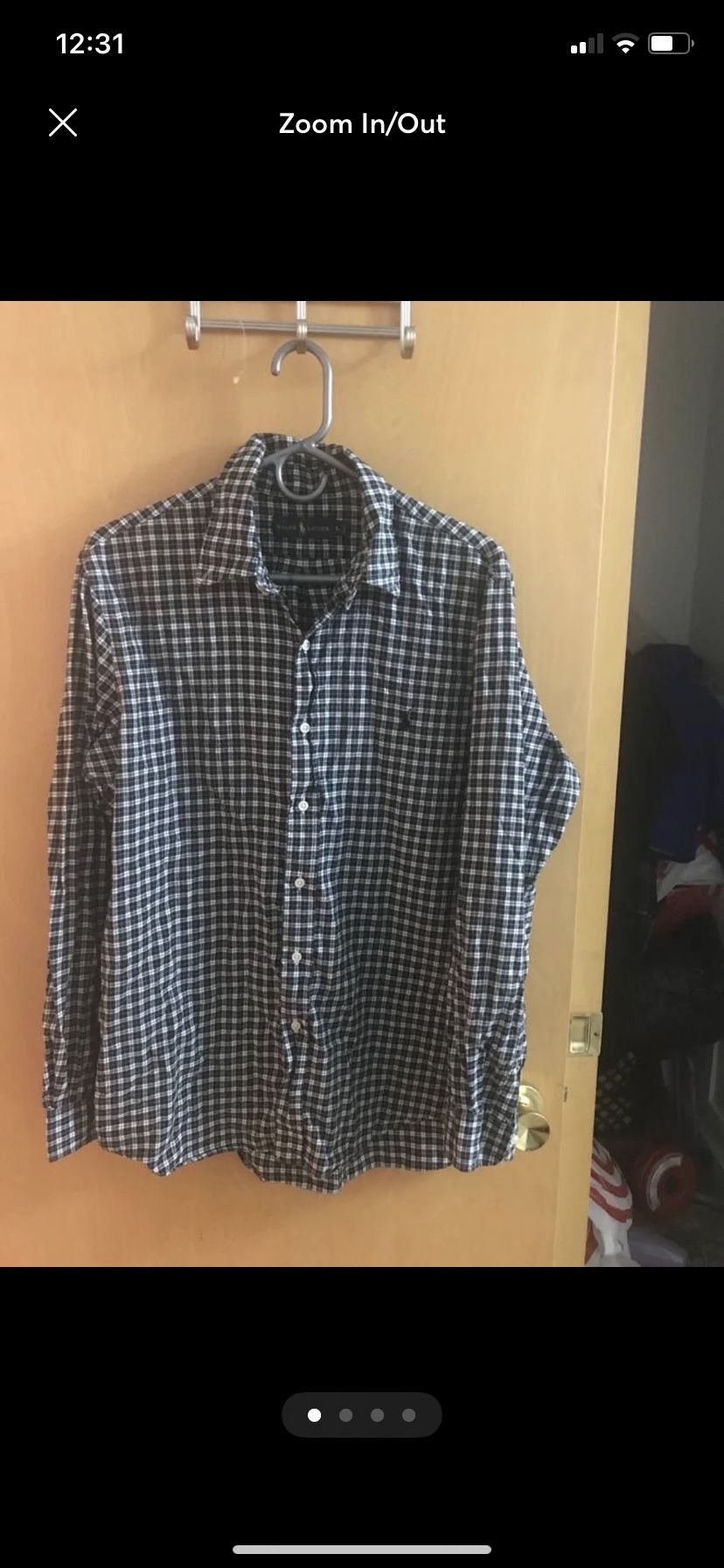 Used Once Polo Ralph Lauren Men Classic Shirt Large