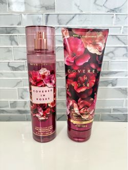 Bath and Body Works Covered in Roses