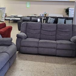 Reclining Sofa Or Love Seat In Stock $599 Each Your Choice 