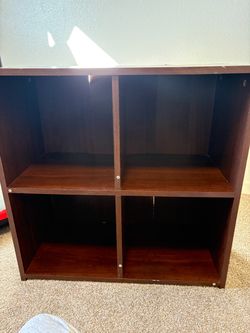 4 cube book shelf