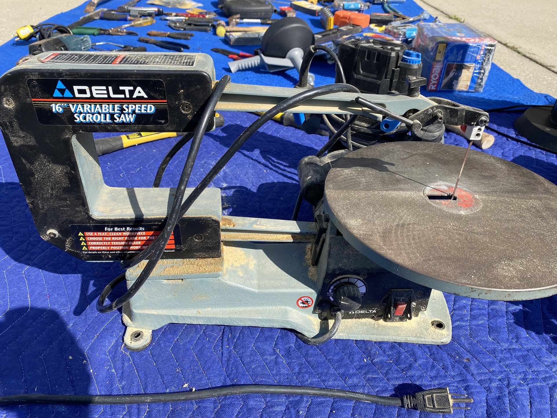 Delta 16 Scroll Saw Variable Speed