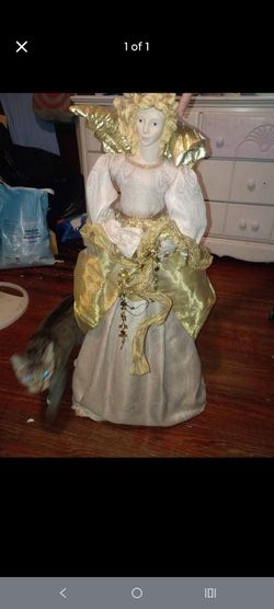 Large Angel Tree Topper or Figurine