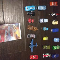 Cars. Dvd And Toys