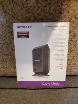 Netgear CM700 Cable Modem