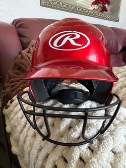Rawlings Baseball Batting Helmet with Face Guard