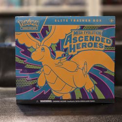 Pokemon Ascended Heros Elite Trainer Box ETB Sealed