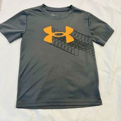 Under Armour Little Boys Heat Gear Logo T-Shirt