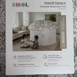 Smol Inflatable Mushroom fort