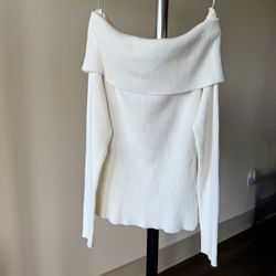 🤍 LCW Off The Shoulder Knit Top