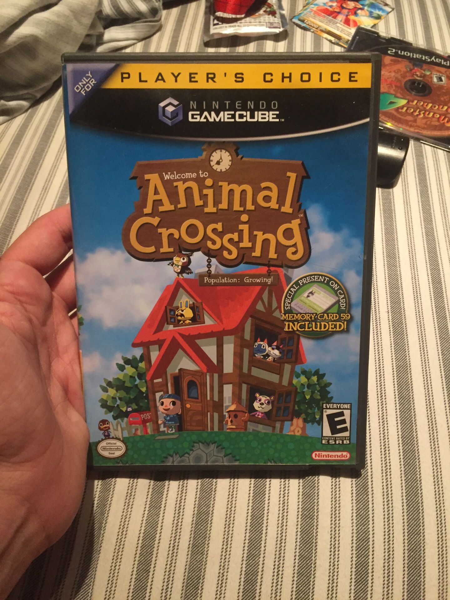 Animal crossing gamecube game with manual!