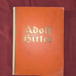 1OO% ORIGINAL WW2 GERMAN AH PICTURES PHOTO HISTORY ABLUM BOOK