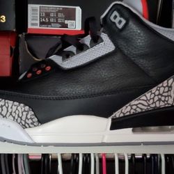 Jordan 3 Black Cement
