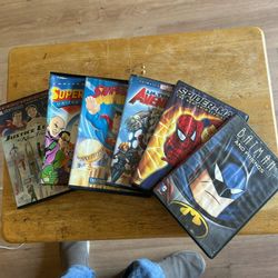 Super friends 📀 DVD Collection 6 Titles Dvds In Great Condition!