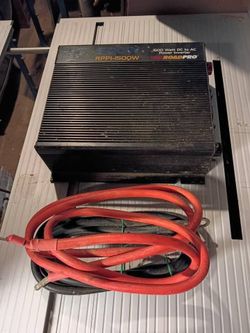 roadpro 1500w dc to ac power inverter working condition, tested