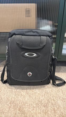 Oakley Tactical Field Gear Vertical Messenger Day Pack Laptop Bag Black