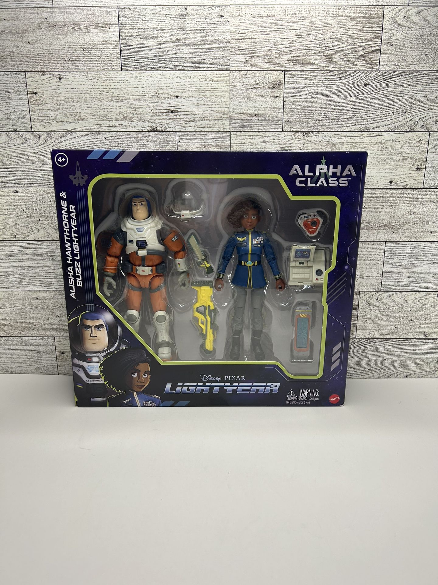 Disney Pixar Lightyear 2022 Alpha Class Buzz & Alisha Hawthorne 2 Pack Set