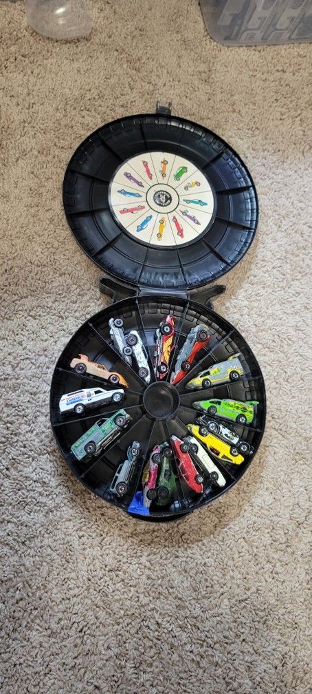 Hot Wheels Redline Rally Case Lot With Redlines and BWs