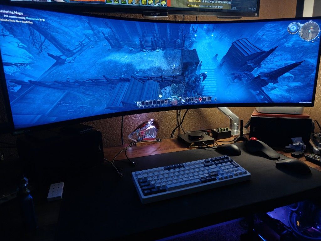 Samsung Odyssey G9 / Ergoteon -HX Premium Heavy Duty Monitor Arm