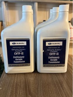 Trasnmission oil for 2012 subaru impreza