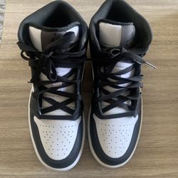 Nike Air Jordan 1 Mid SE Off-Noir Black White 'Panda Elephant' (FB9911 001) Size 7 BRAND NEW 