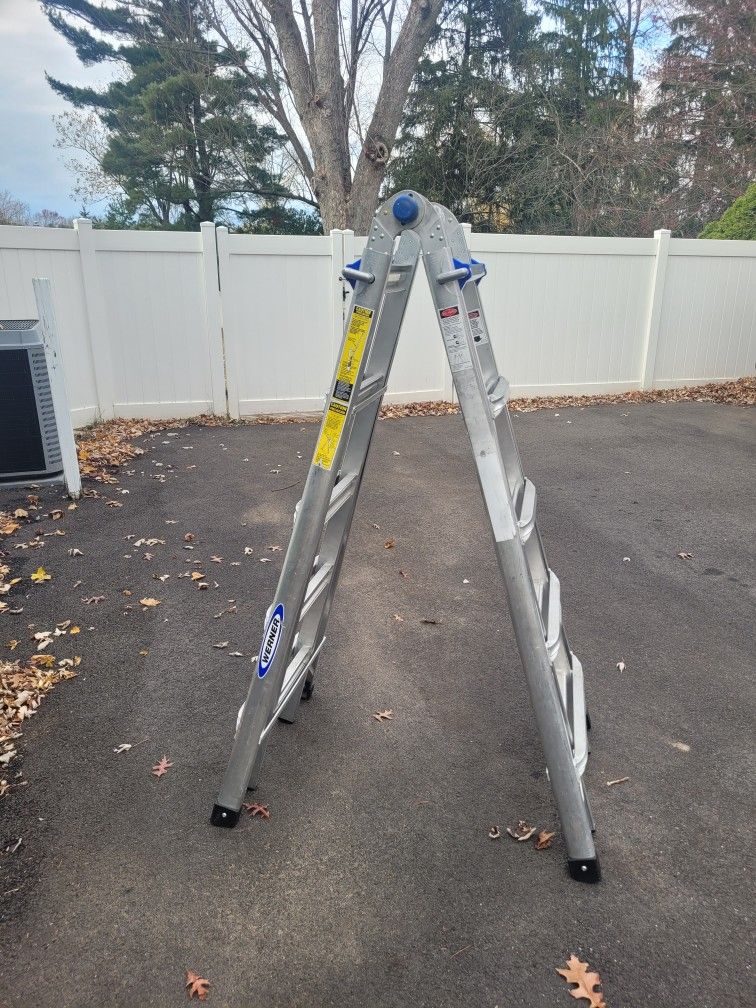 Werner Mt-22 Adjustable 22' Ladder