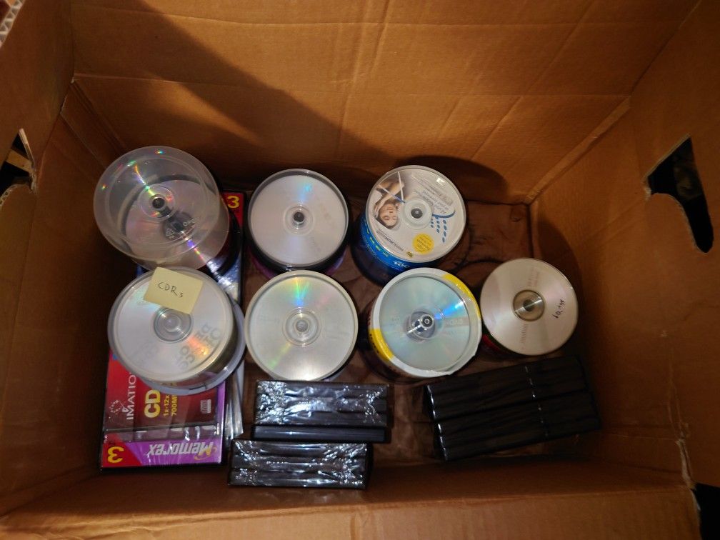 Recordable DVD-R and CD-ROM