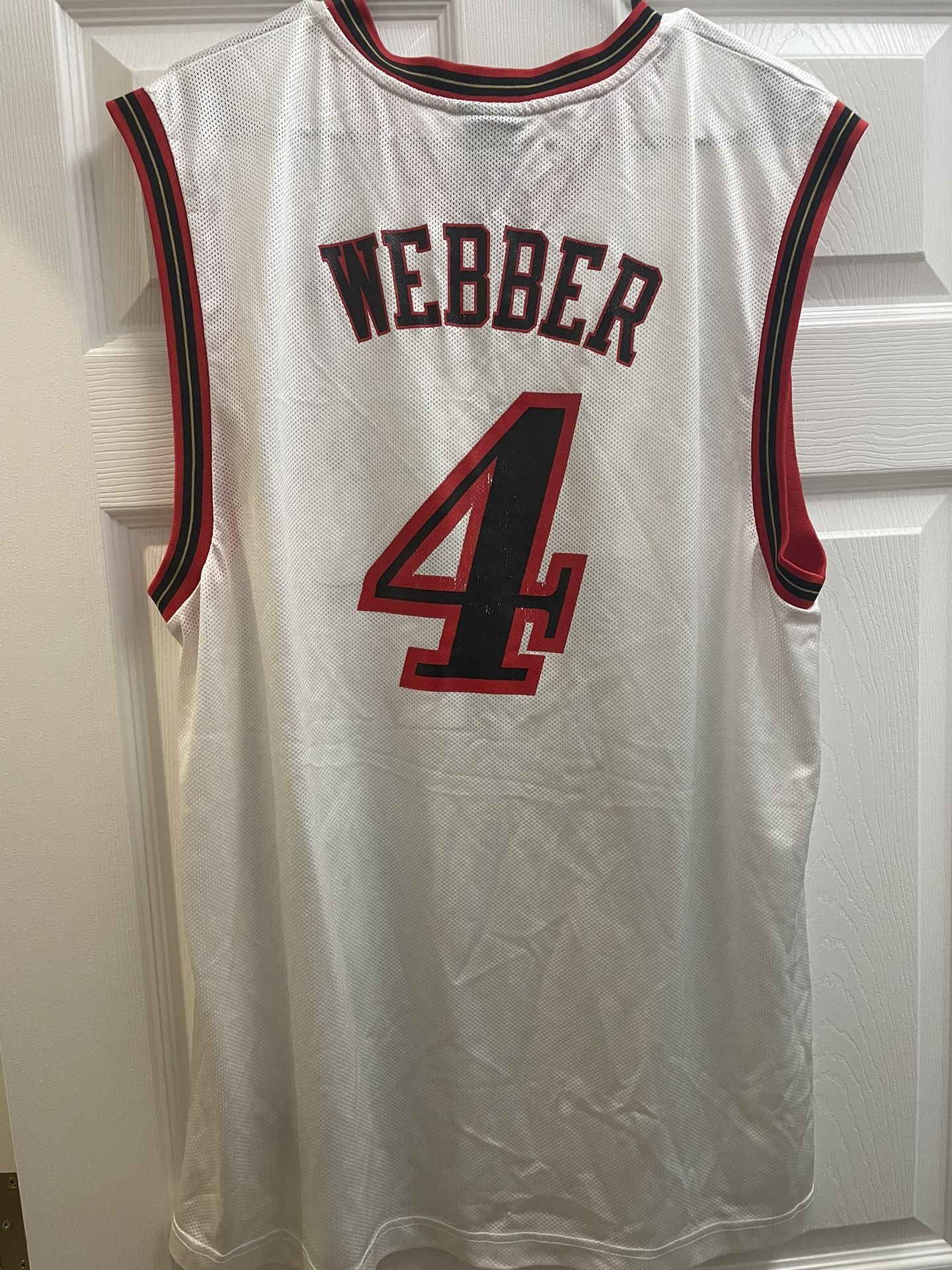 Philadelphia 76ers Chris Webber Jersey Size Large