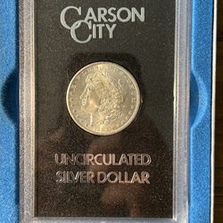 Carson City Uncirculated 1884 Morgan Dollar