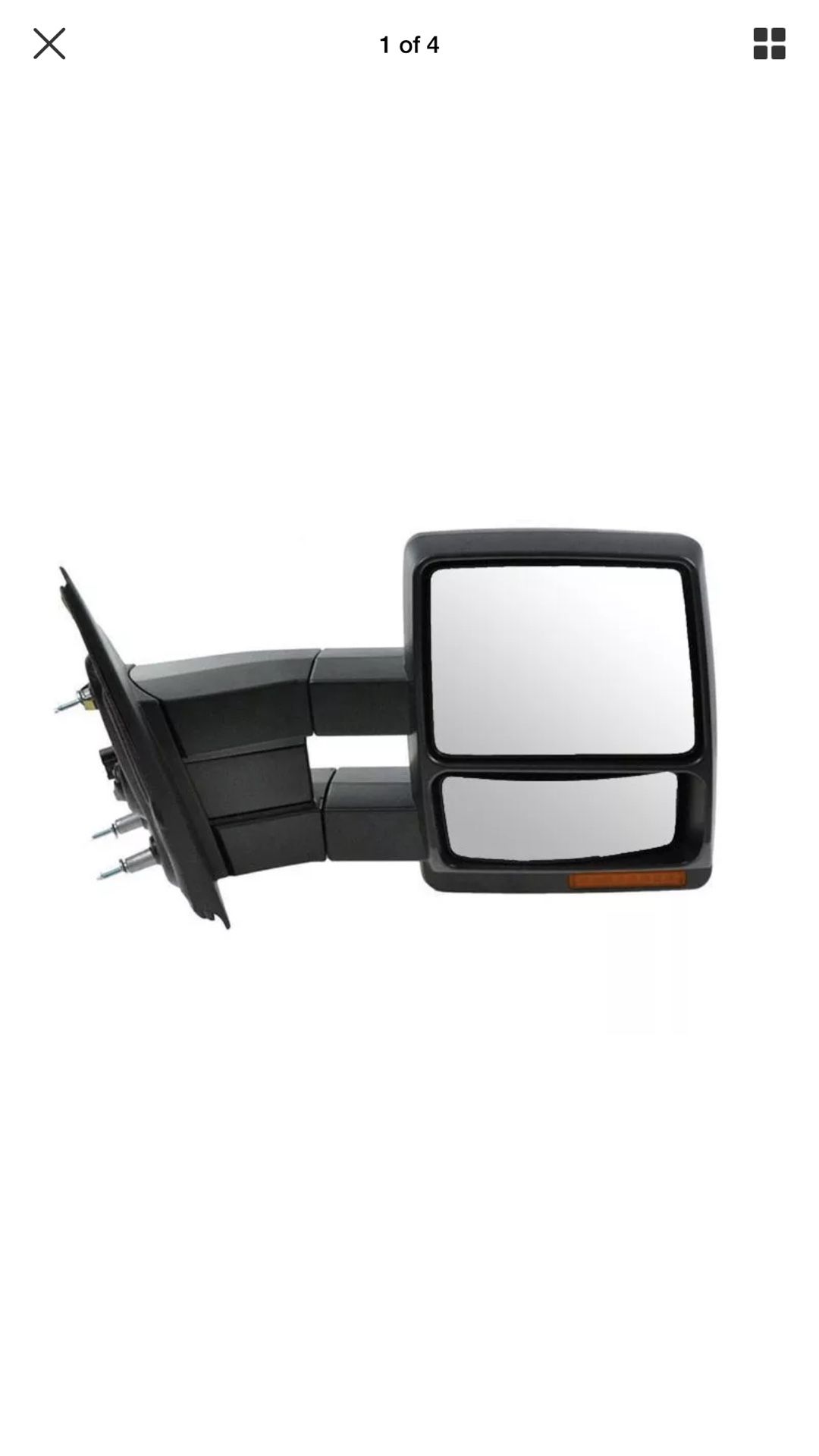 07-14 Ford F-150 tow heated mirror right side